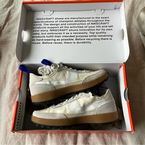 Tom Sachs Nike Nikecraft shoes. New in box.